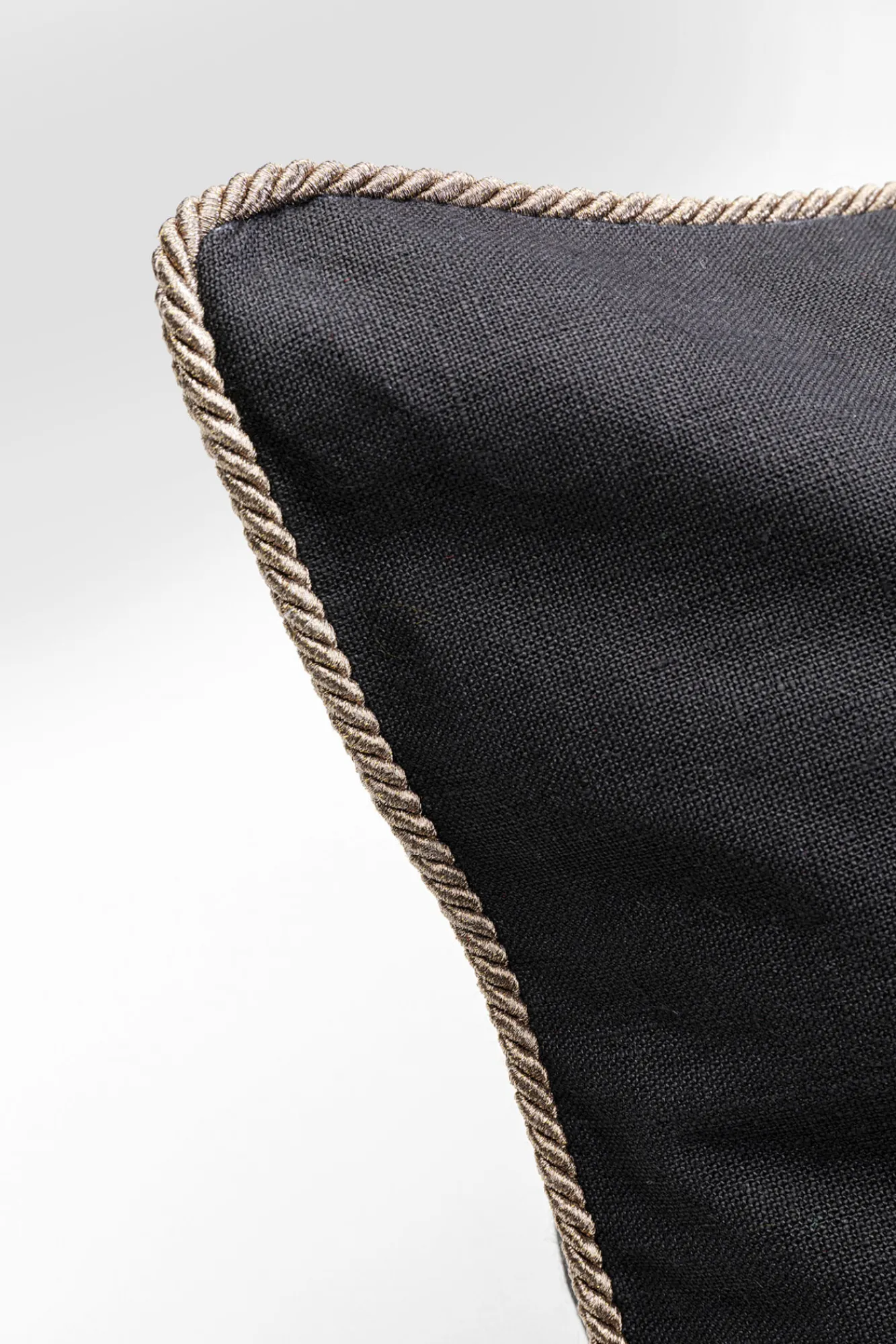 Online KARE Design Poduszka dekoracyjna czarna motyw pszczoły 40x40 cm - KARE