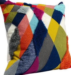 Clearance KARE Design Poduszka dekoracyjna Diamonds Multi 45x45 cm kolorowa - KARE