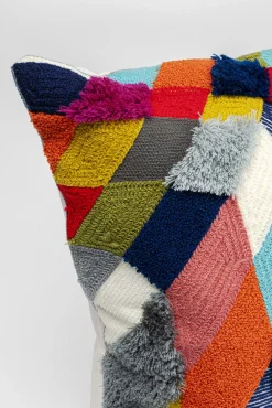 Clearance KARE Design Poduszka dekoracyjna Diamonds Multi 45x45 cm kolorowa - KARE