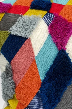 Clearance KARE Design Poduszka dekoracyjna Diamonds Multi 45x45 cm kolorowa - KARE