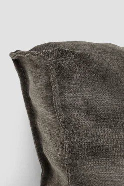 Outlet KARE Design Poduszka dekoracyjna Infinity Chenille 60x40 cm ciemnoszara - KARE