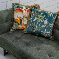 Clearance KARE Design Poduszka dekoracyjna Jungle Fever 45x45 cm kolorowa - KARE