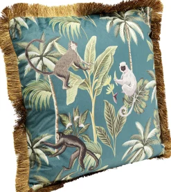 Clearance KARE Design Poduszka dekoracyjna Jungle Fever 45x45 cm kolorowa - KARE