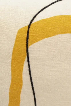 Online KARE Design Poduszka dekoracyjna kolorowe wzory i frędzle 50x50 cm - KARE