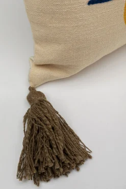 New KARE Design Poduszka dekoracyjna kolorowe wzory i frędzle 60x35 cm - KARE