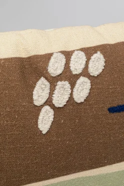 New KARE Design Poduszka dekoracyjna kolorowe wzory i frędzle 60x35 cm - KARE