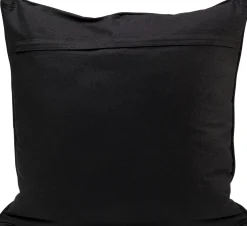 Clearance KARE Design Poduszka dekoracyjna kolorowa kwadratowa motyw twarzy 50x50 cm - KARE