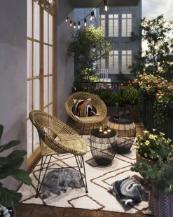 New KARE Design Poduszka dekoracyjna Lava Grey 45x45 cm - KARE