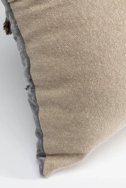 Sale KARE Design Poduszka dekoracyjna Nevis 60x35 cm szara - wzory kolorowe - KARE