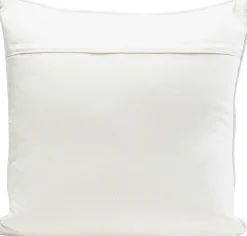 Hot KARE Design Poduszka dekoracyjna nowoczesna biało-złota koliste wzory 50x50 cm - KARE