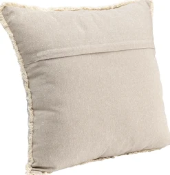 Discount KARE Design Poduszka dekoracyjna różowa z kolorowymi wzorami 45x45 cm - KARE