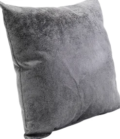 Clearance KARE Design Poduszka dekoracyjna szara vintage kwadratowa 40x40 cm - KARE