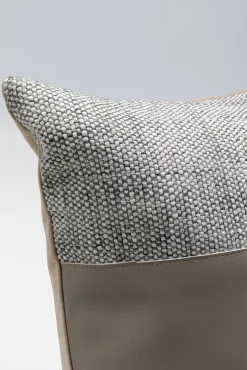 Discount KARE Design Poduszka dekoracyjna szaro-beżowa do salonu 45x45 cm - KARE