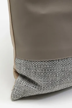 Discount KARE Design Poduszka dekoracyjna szaro-beżowa do salonu 45x45 cm - KARE