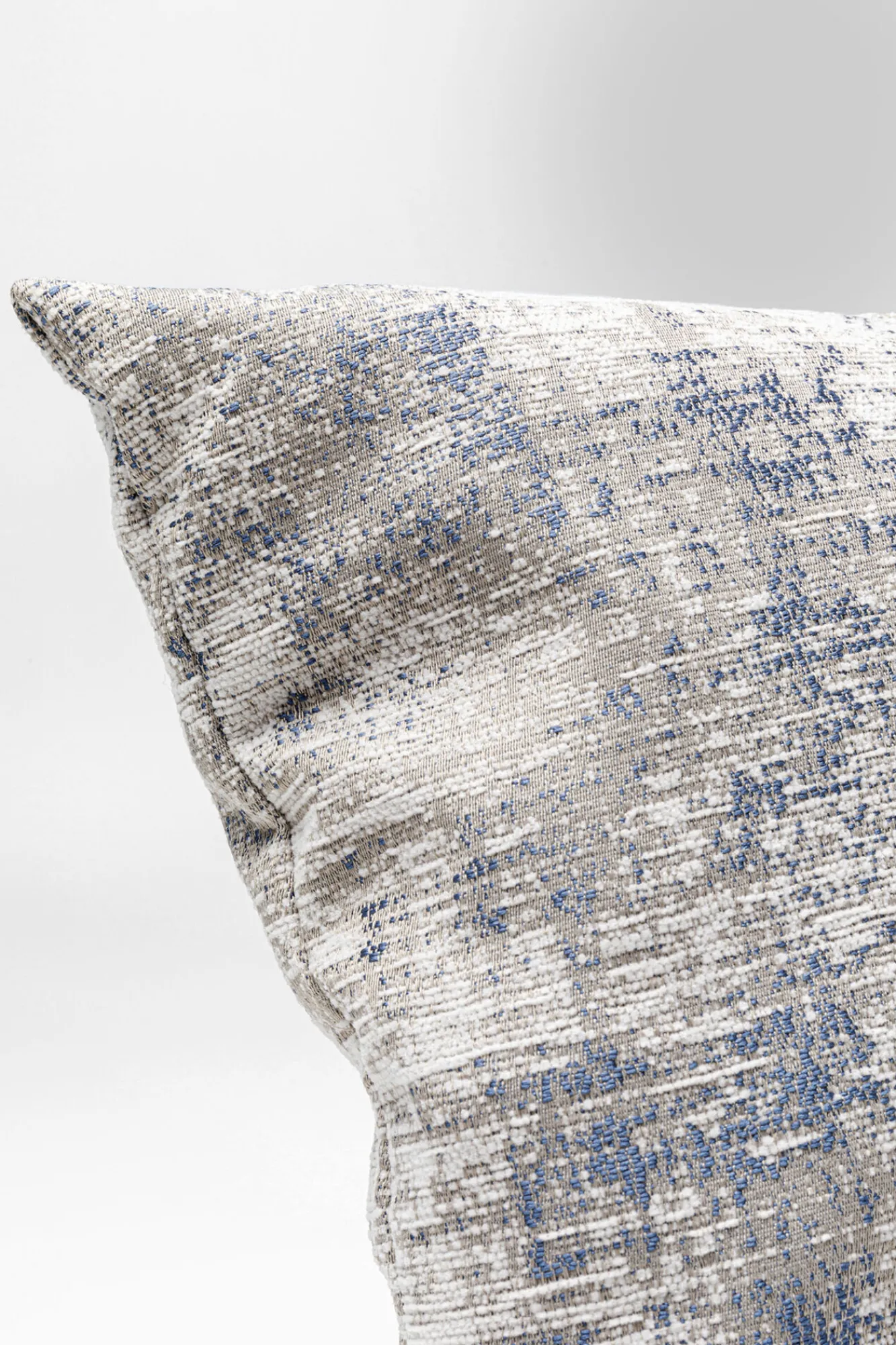 Clearance KARE Design Poduszka dekoracyjna szara 40x40 cm postarzany efekt - KARE