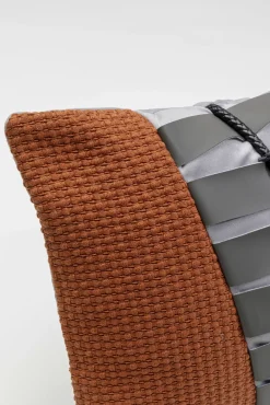 Clearance KARE Design Poduszka dekoracyjna szaro-brązowa wzór śladu opony 50x30 cm - KARE