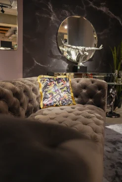 Fashion KARE Design Poduszka dekoracyjna Tropical Garden Fringe 45x45 cm - KARE