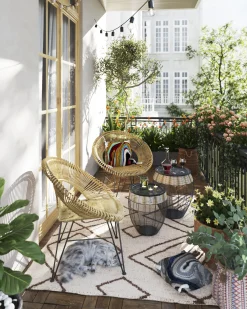 Sale KARE Design Poduszka dekoracyjna Waves Multi 45x45 cm kolorowa - KARE