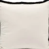 Fashion KARE Design Poduszka dekoracyjna z frędzlami czarno-biała motyw pszczoły 45x45 cm - KARE