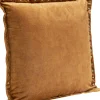 Discount KARE Design Poduszka na sofę brązowa nity dekoracyjne 45x45 cm - KARE