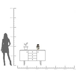 Sale KARE Design Pojemnik dekoracyjny La Spezia Ø30cm - KARE