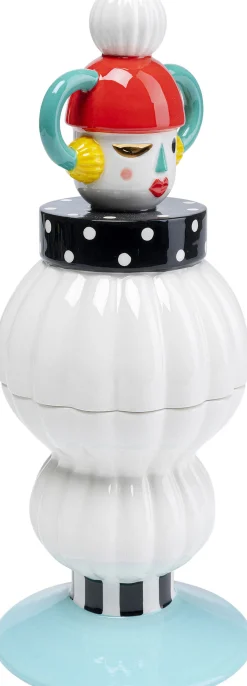 New KARE Design Pojemnik dekoracyjny Puppet Ø10x26 cm kolorowy - KARE