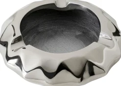 Fashion KARE Design Popielniczka srebrna aluminium niklowane Ø15 cm - KARE