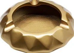 Clearance KARE Design Popielniczka złota aluminium szczotkowane Ø15 cm - KARE