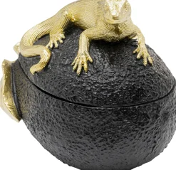 Clearance KARE Design Pudełko dekoracyjne Avocado Lizard 15cm - KARE