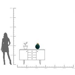 Online KARE Design Pudełko na biżuterię lub kosmetyki Chameleon 34 cm zielono-złote - KARE