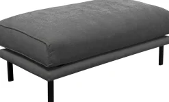 Discount KARE Design Pufa Edna szara 115x60cm - KARE