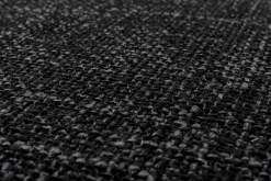 Hot KARE Design Pufa Peppo Bloom melange czarna Ø72cm - KARE