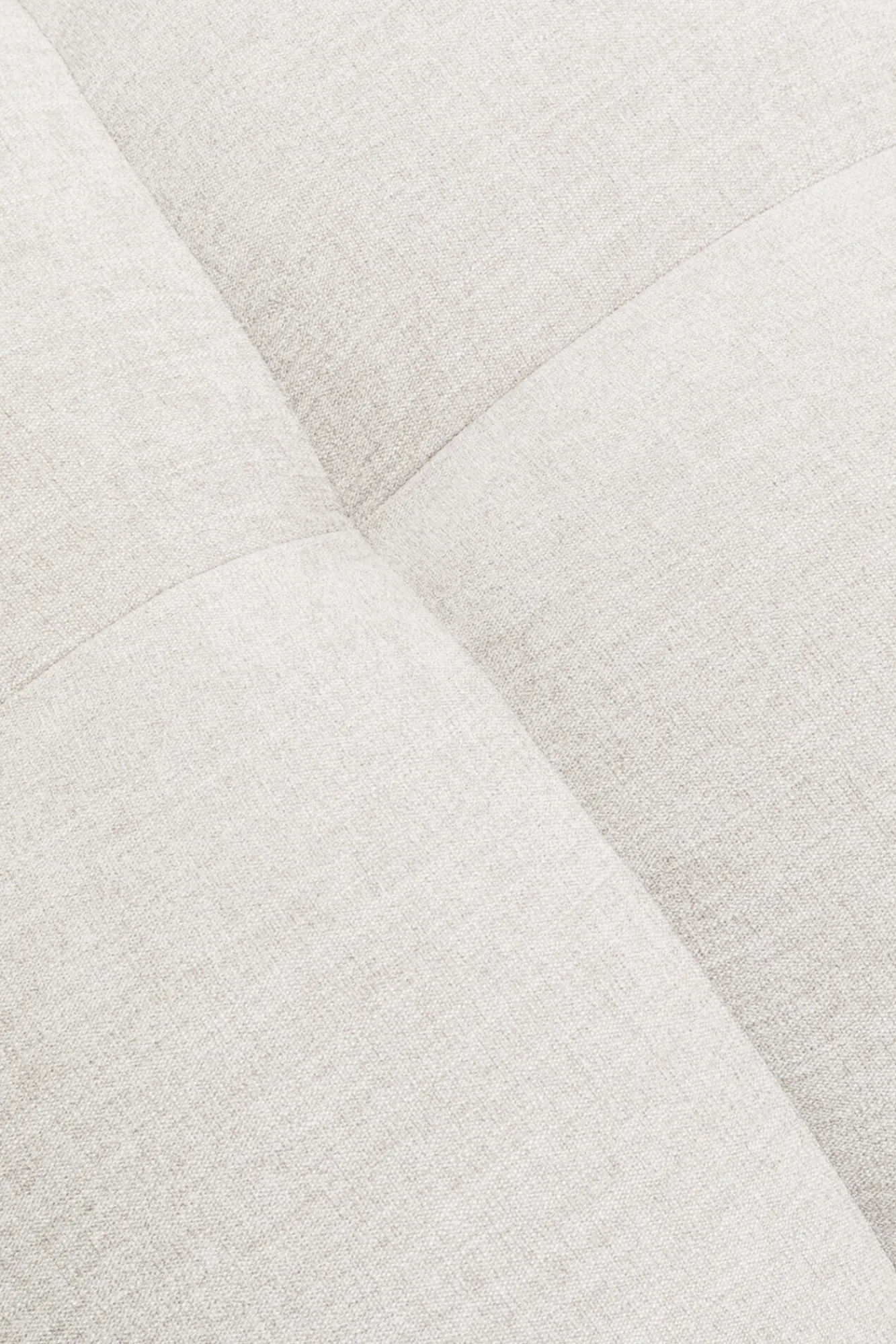 Discount KARE Design Pufa pikowana duża w kolorze kremowym 125x82 cm - KARE