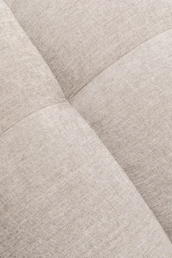 Discount KARE Design Pufa pikowana duża w kolorze szarym 125x82 cm - KARE