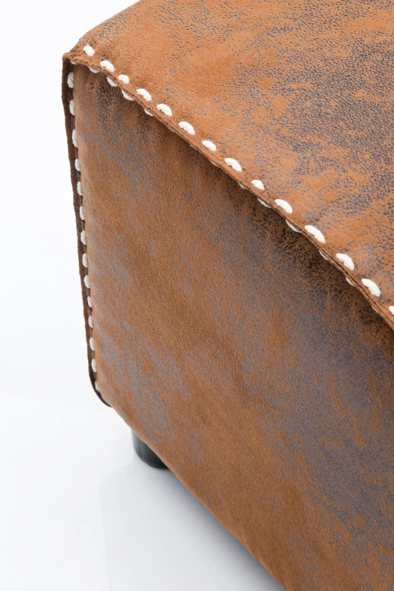 Sale KARE Design Pufa Ritmo 52x60 cm brązowa - KARE