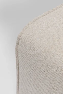 Hot KARE Design Pufa tapicerowana kremowa prostokątna 100x68 cm - KARE
