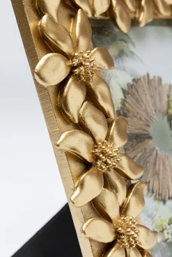 Best KARE Design Ramka na zdjęcia Flower 21x26 cm złota - KARE
