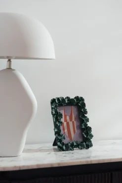 Outlet KARE Design Ramka na zdjęcia Ginkgo Leaf zielona 17x20cm - KARE