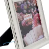 Fashion KARE Design Ramka na zdjęcia glamour srebrna 30x35 cm stal nierdzewna - KARE