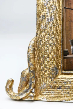 Outlet KARE Design Ramka na zdjęcia Leopard 28x25 cm złota - KARE