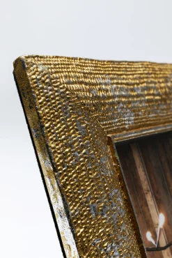 Outlet KARE Design Ramka na zdjęcia Leopard 28x25 cm złota - KARE