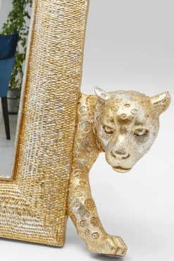 Best KARE Design Ramka na zdjęcia Leopard 28x23 cm złota - KARE