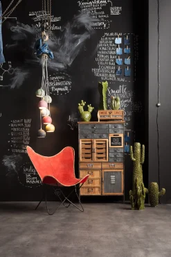 Fashion KARE Design Regał Art Factory 132x76 cm drewniany - KARE