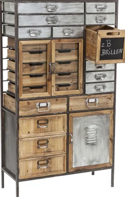 Fashion KARE Design Regał Art Factory 132x76 cm drewniany - KARE