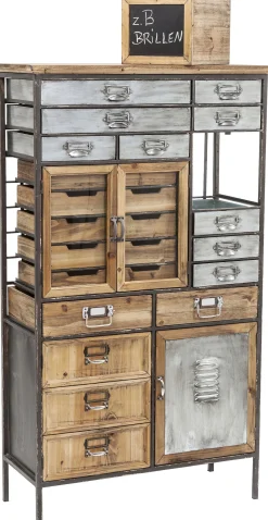 Fashion KARE Design Regał Art Factory 132x76 cm drewniany - KARE