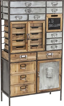 Fashion KARE Design Regał Art Factory 132x76 cm drewniany - KARE