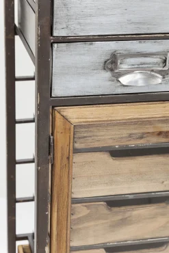 Fashion KARE Design Regał Art Factory 132x76 cm drewniany - KARE