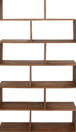 Clearance KARE Design Regał Authentico Zick Zack 100x180 cm drewniany - KARE