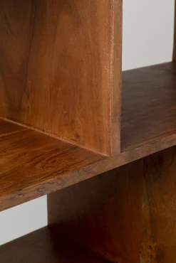 Clearance KARE Design Regał Authentico Zick Zack 100x180 cm drewniany - KARE