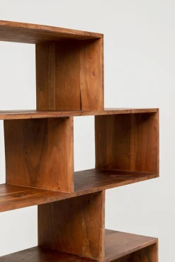 Clearance KARE Design Regał Authentico Zick Zack 100x180 cm drewniany - KARE